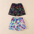 boy's Swim Trunks, Flat-Cut Sports Shorts for Kids, Beach Swimwear Set