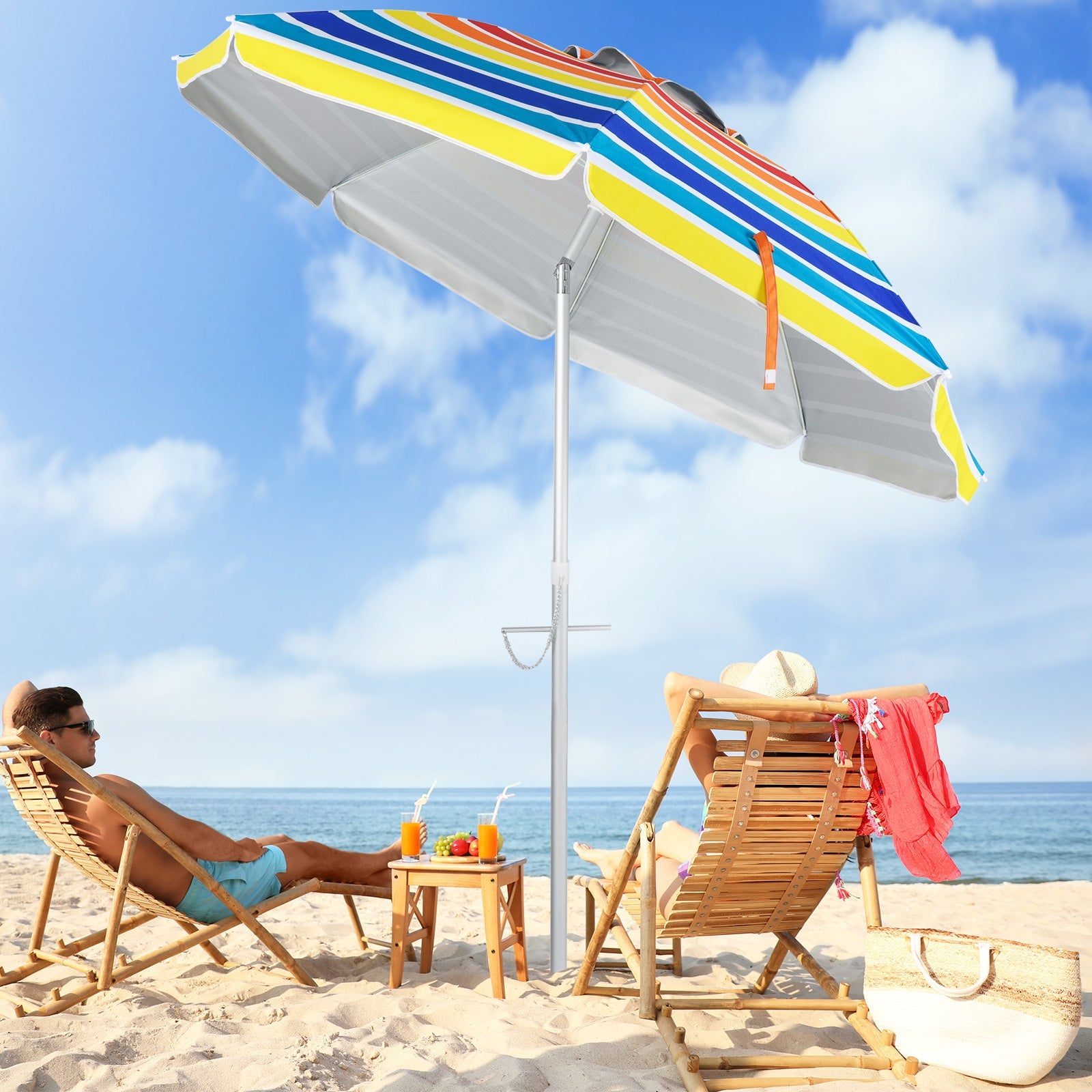 6.5 Feet Beach Umbrella with