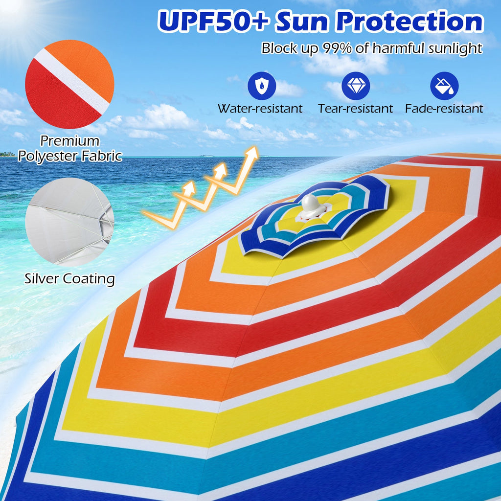 6.5 Feet Beach Umbrella with