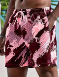 Men's swimming trunks 3D camouflage print beach shorts quick-drying outdoor leisure sports shorts swimwear fashion men's shorts