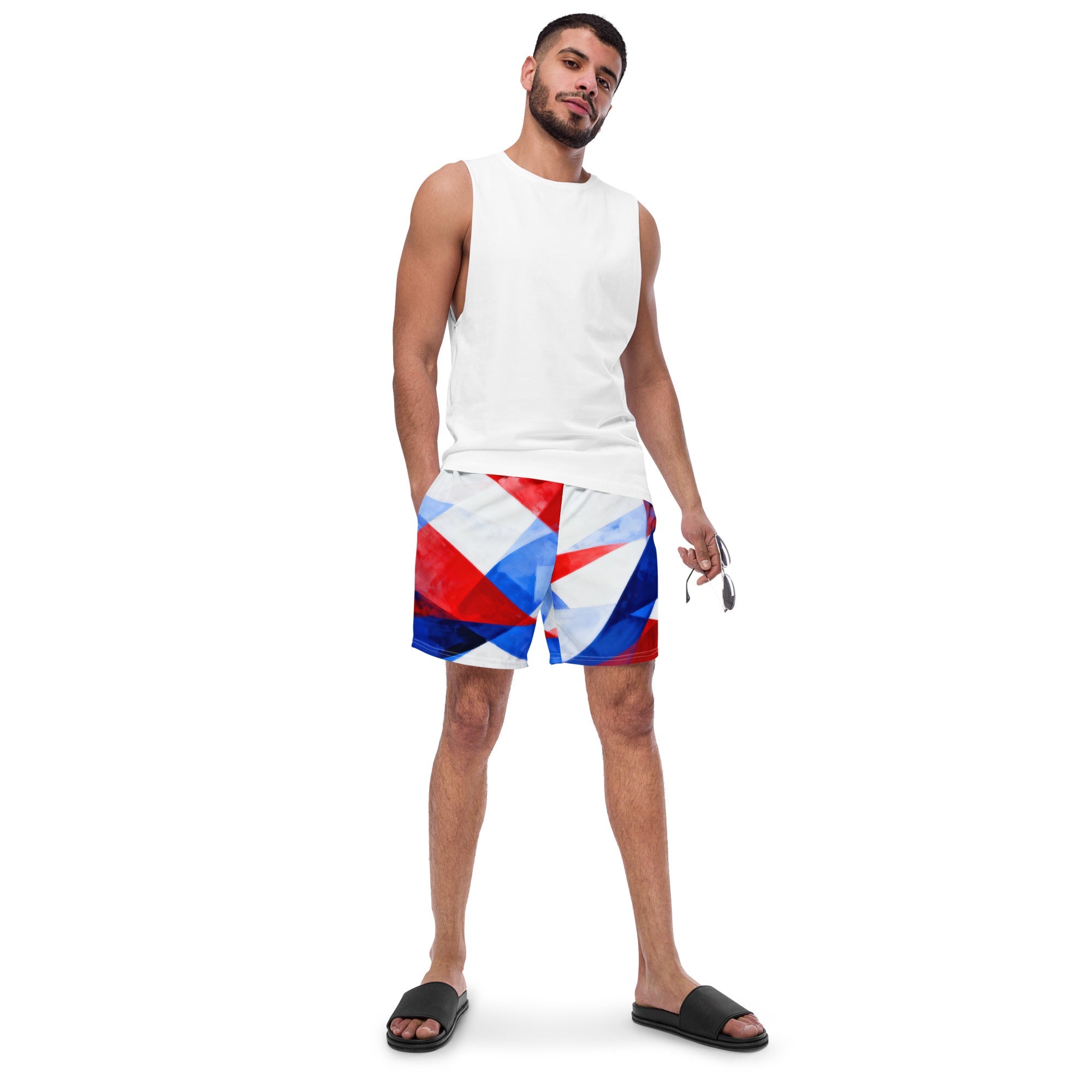 Life Coach Approved | America 250 Recycled Men's Swim Trunks