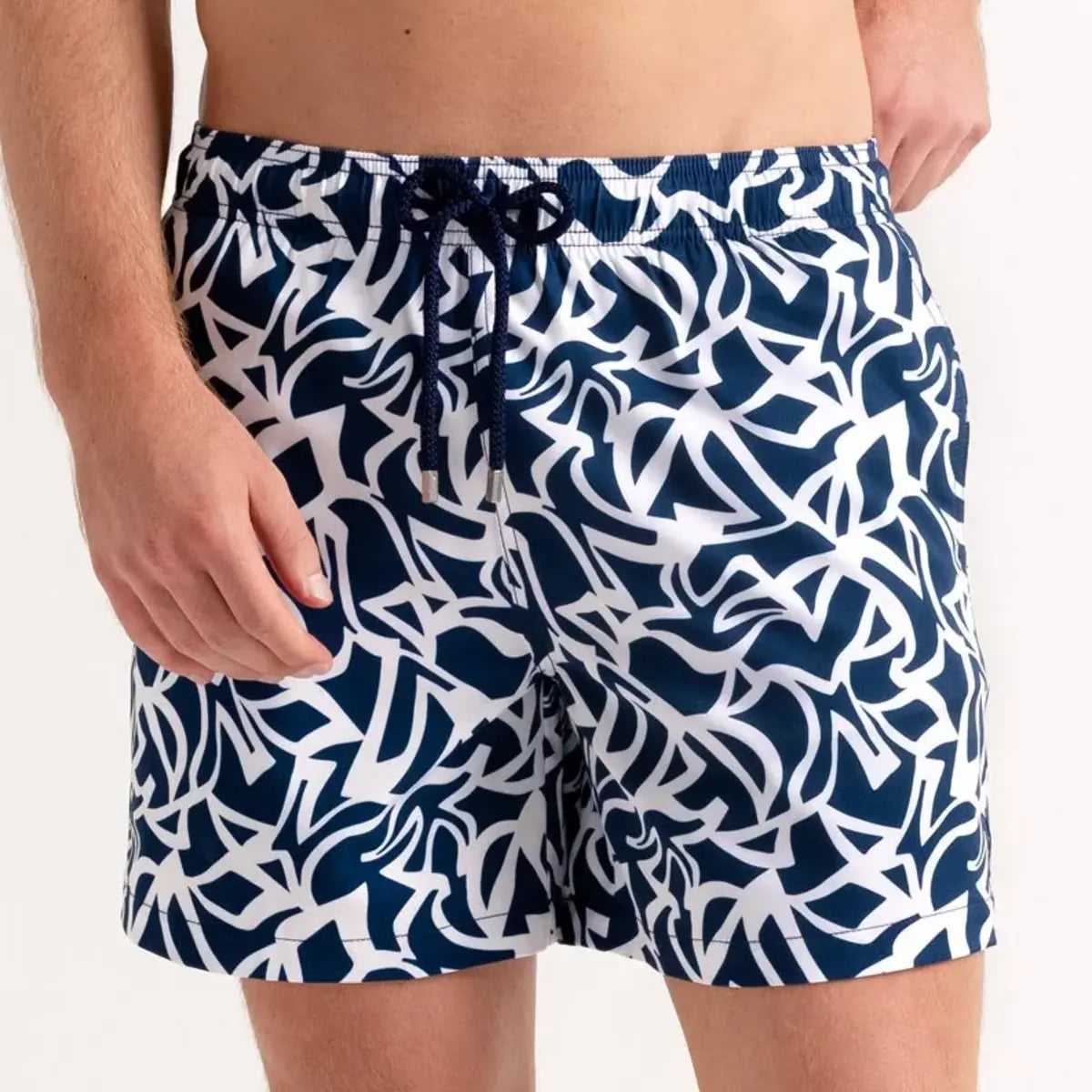 Blue Freedom Hybrid Short, Compression Lined Swim and Resort Trunk