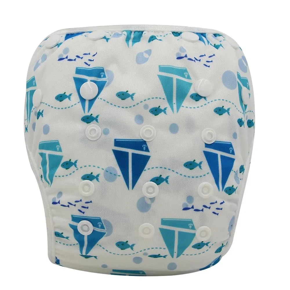 Swimming Diapers For Infants Baby Cloth Diaper Swimsuit Baby Swim Suit Children Swimwear Swimming Trunks For Girls Baby Badpak